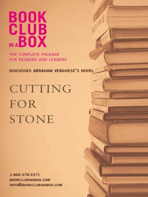 cover image of Bookclub-in-a-Box Discusses Cutting For Stone, by Abraham Verghese